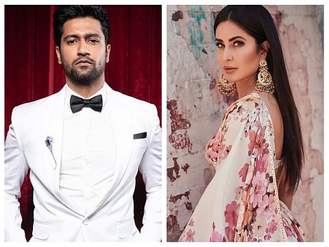 Vicky Kaushal and Katrina Kaif