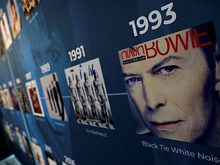 Photos: New York exhibition celebrates David Bowie’s 75th birth anniversary