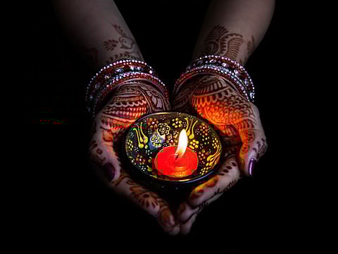 According to Dubai Festivals and Retail Establishment, beautiful traditional decor and illuminating projection showcases will be organised at Expo 2020 Dubai to help visitors get into the Diwali spirit.