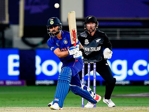 India's captain Virat Kohli perished in trying to give the charge to New Zealand leg spinner Ish Sodhi on Sunday.