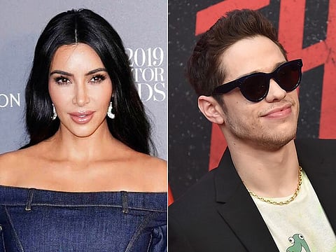 Kim Kardashian and Pete Davidson
