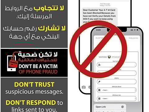 Fraudsters use a variety of tactics to lure unsuspecting victims over the phone, say Ajman Police