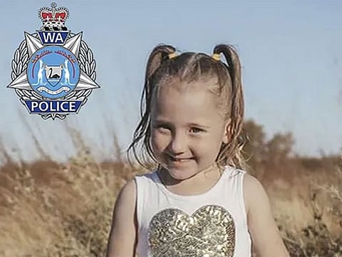 Photo by Australian Police Force shows four-year-old Cleo Smith.