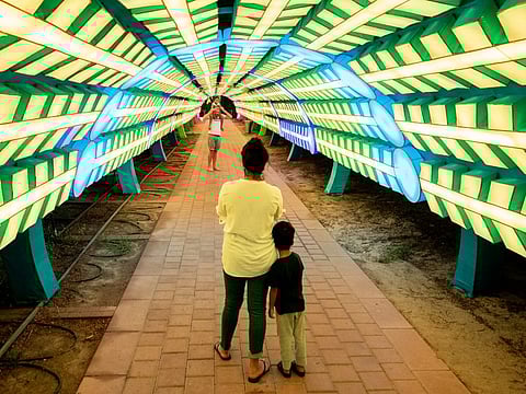 Dubai Garden Glow Season 7 started on November 1, 2021