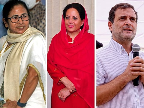 Congress wrested the high profile Mandi Lok Sabha seat from the BJP and won all three assembly seats in Himachal Pradesh. Mamata Banerjee also had an impressive showing in Bengal bypolls. Congress' Pratibha Singh (middle), wife of former Himachal Pradesh chief minister Virbhadra Singh, defeated BJP's Brigadier Khushal Thakur in a keenly watched contest.