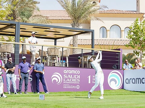 Lydia Ko is making her first appearance in Saudi Arabia
