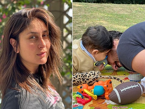 Kareena Kapoor's Diwali post was that of her son Jeh and husband Saif Ali Khan