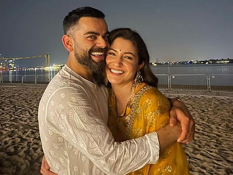 Virat Kohli and Anushka Sharma