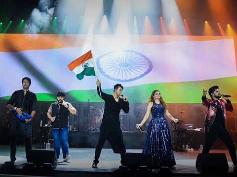 Salim-Sulaiman perform at India Pavilion at Expo 2020 Dubai during Diwali celebrations over the weekend