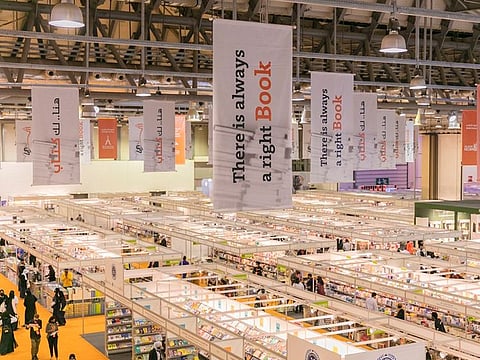 The countless book stalls at SIBF 2021 at Expo Centre Sharjah