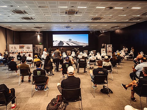 Major event sponsors, and an international line-up of drivers and riders, were introduced during today’s press conference at Yas Marina Circuit.