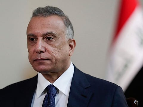 Iraqi Prime Minister Mustafa Al Kadhimi
