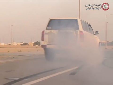 In a post shared on its social media channels over the weekend, Abu Dhabi Police warned motorists that motorists would face three different laws if they modified their car's engine for it to make a loud noise.