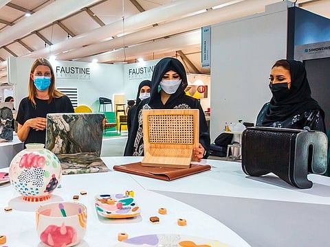 'Dubai Design Week goes beyond presenting aesthetic and practical designs, but also design solutions to complex global challenges,' says Sheikha Latifa