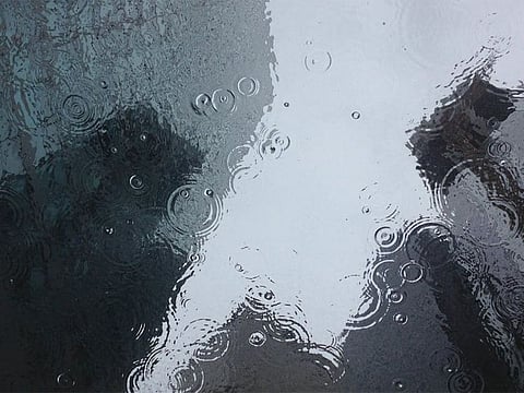 Rain in part of the UAE