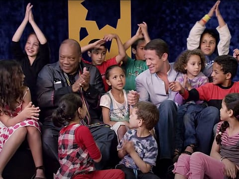 Tomorrow/Bokra, jointly produced by multi-Grammy Award winning producer, Quincy Jones and Emirati social entrepreneur Badr Jafar.