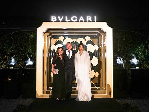 The glittering event was attended by Lucia Silverstri, Jean Christophe Babin and Priyanka Chopra Jonas