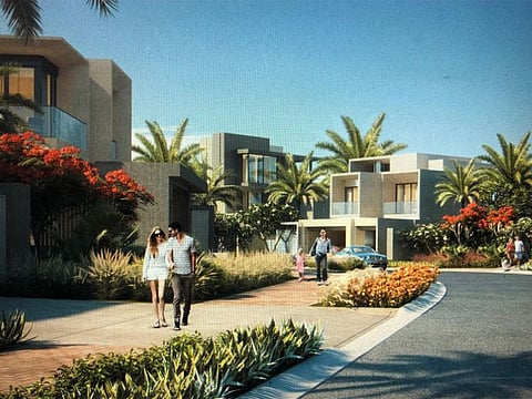 The new community in Jebel Ali Village will comprise four and five bedroom villas, all occupying a single row position and featuring open plan layouts.