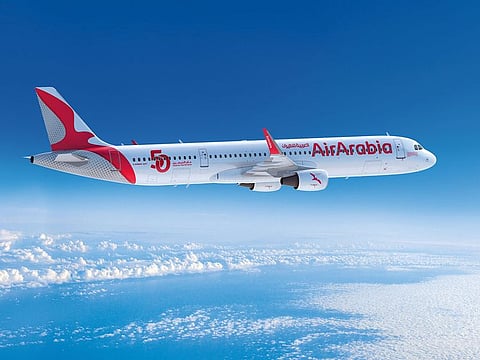Air Arabia unveiled a special livery on its Airbus A320 and A321 neo-LR aircraft to commemorate the nation’s golden jubilee.