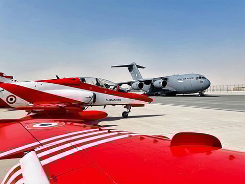 Two aerobatic teams from the Indian Air Force (IAF) will be taking part in the Dubai Air Show, which will be held from November 14-18.