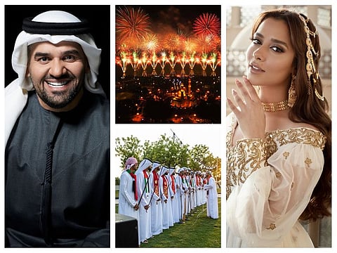 Hussain Al Jassmi and Balqees to perform in Sharjah during the emirate's Year of the 50th celebrations