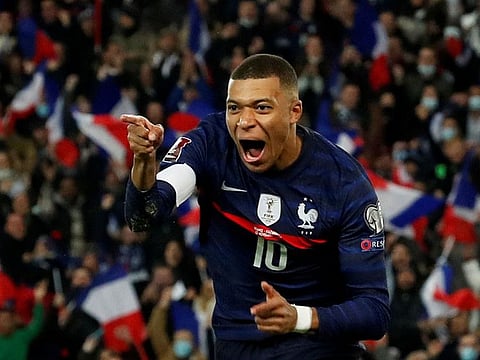 France will look to Kylian Mbappe to help defend their World Cup title in Qatar.