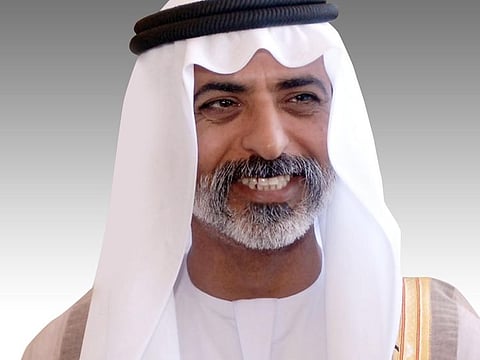 Emirates Cricket Board Chairman, Sheikh Nahayan Mabarak Al Nahayan