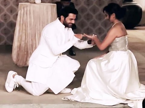 Rajkummar Rao and Patralekhaa were engaged on Saturday night in Chandigarh