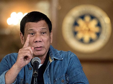 Philippine's President Rodrigo Duterte