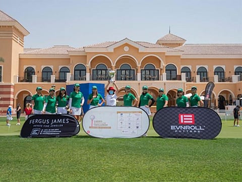 Winners of the 2020 - 2021 Ladies ICC League, Dubai Creek & Yacht Club
