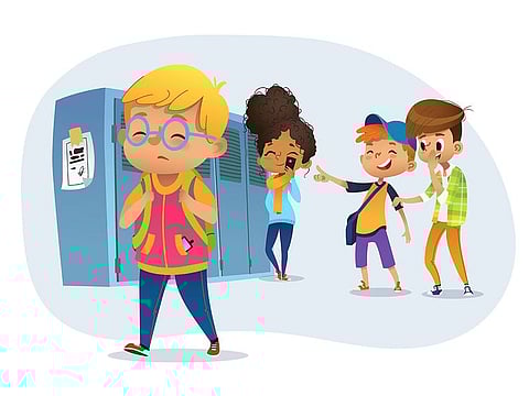 Bullying gnaws at a person’s self-confidence, whittling it away until all that’s left is distress.