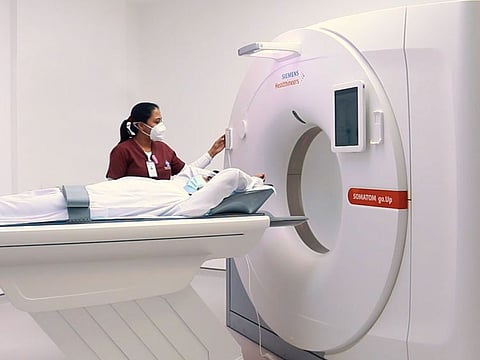 CT scan or Computer Tomography is a non-invasive, state-of-the-art medical imaging technique used to obtain detailed images of the body so that doctors can swiftly diagnose patients before treatment.