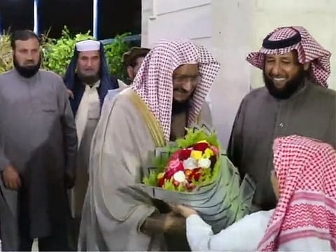“I thank the people of Qurayyat and everyone,” said Sheikh Saeed, clad in a traditional Saudi attire. “I’m sad due to departure. After all, 38 years are not a short time,” he added in Arabic. He did not disclose the reason for his departure.