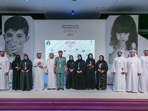 Participants at the Child Safety Forum 2021 in Sharjah.