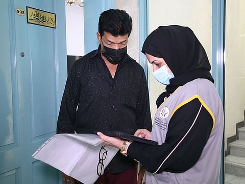 Apart from conducting field visits to the homes of the target audience, the survey team is also holding telephone interviews.