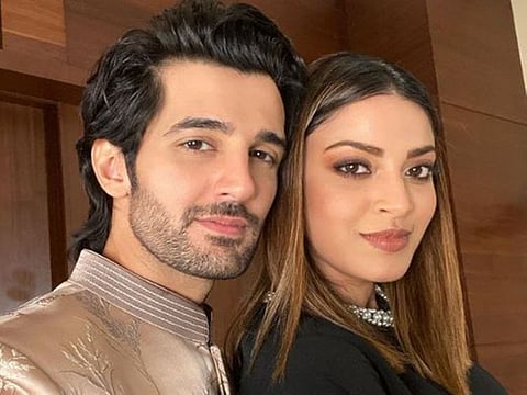 Actor Aditya Seal with Anushka Ranjan