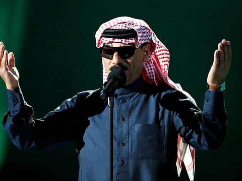 Syrian musician Omar Souleyman performs during the Nobel Peace Prize concert in Oslo December 11, 2013.