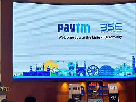 Paytm has lost more than 60% of its value since its high-profile IPO in November