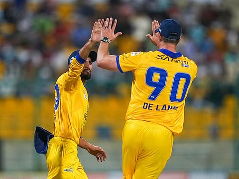 Muhammad Farooq of Team Abu Dhabi