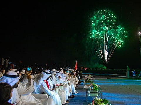 File photo of past National Day celebrations
