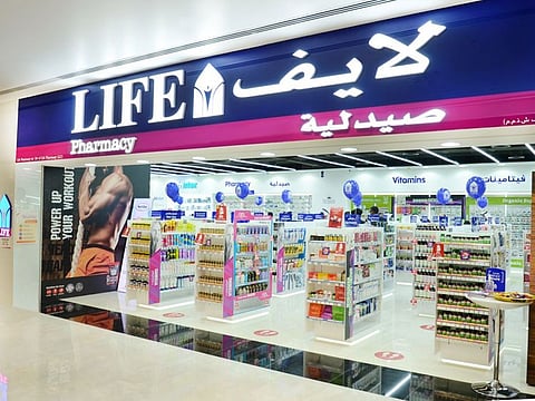 A Life Pharmacy outlet in the UAE