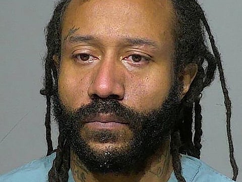 Darrell Brooks poses for a booking photograph at the Milwaukee County Jail in Milwaukee, Wisconsin, U.S. November 3, 2021.