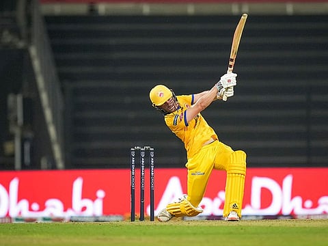 Phil Salt of Team Abu Dhabi was in blazing form during their win against Chennai Braves on Sunday.