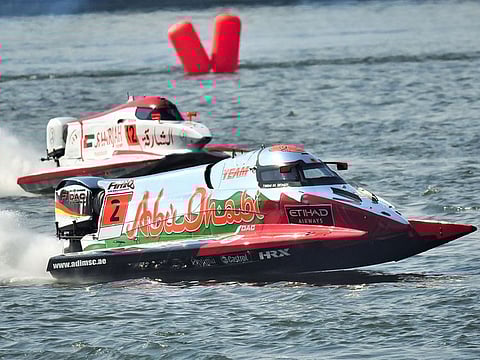 Thani Al Qemzi of Team Abu Dhabi