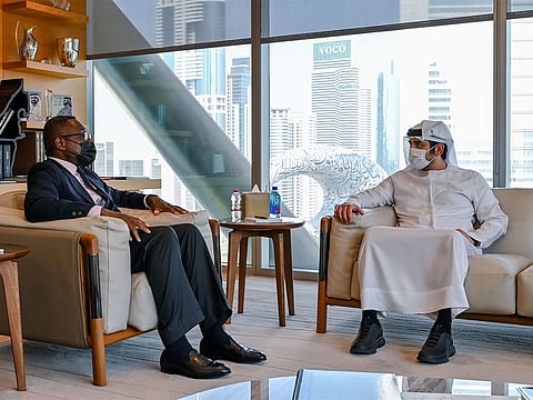 Mensah lauded Dubai's recent initiatives to further develop financial markets