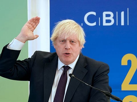 Britain's Prime Minister Boris Johnson