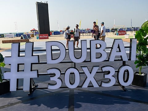 Enthusiasts take part in various health and fitness activities at Dubai Fitness Challenge: Dubai 30X30.