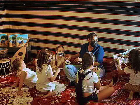 There are a number of immersive activities in the new exhibit in OliOli thanks to a collaboration with Brand Dubai. The event runs until December 4.