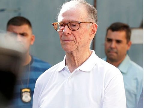 Former Brazil Olympic Committee (COB) President Carlos Arthur Nuzman at the public jail Jose Frederico Marques in Rio de Janeiro, Brazil.