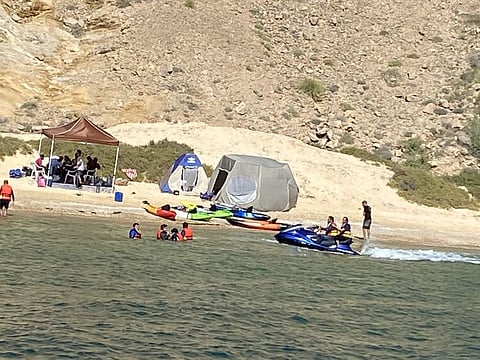 Marina Bander Al Rowdha, one the long-standing marinas in Oman, was thick with holiday revellers on the second day of the holiday.